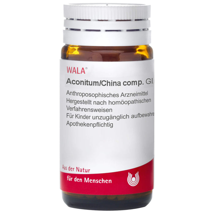 WALA Aconitum/China comp. Globuli, 20 g Globules