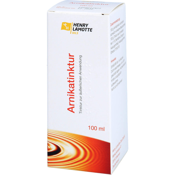 HENRY LAMOTTE Arnikatinktur, 100 ml Solution