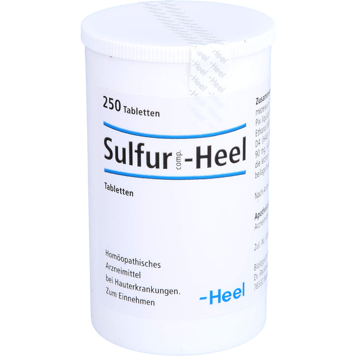 Sulfur comp.-Heel Tbl., 250 St TAB