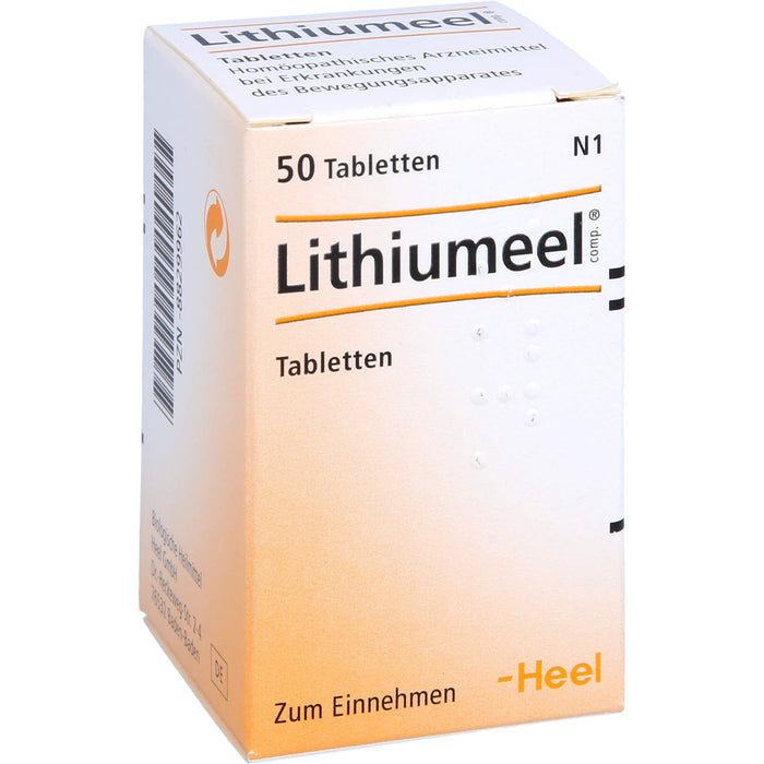 Lithiumeel comp. Tabletten, 50 pc Tablettes