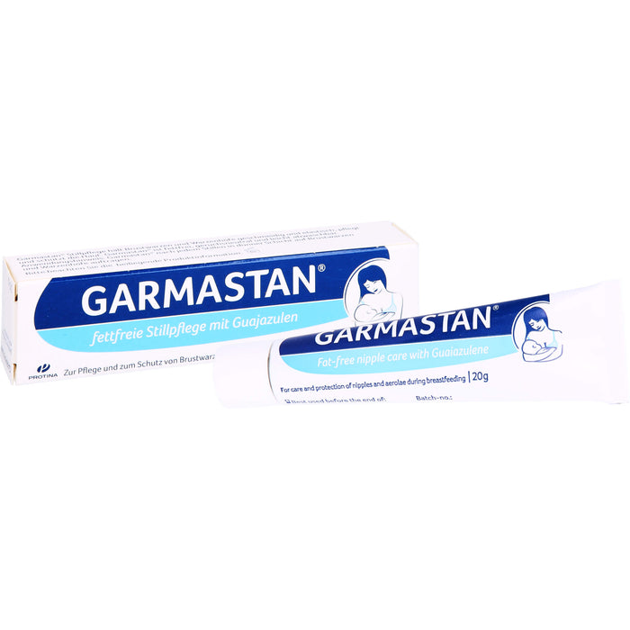 Garmastan fettfreie Stillpflege mit Guajazulen, 20 g Salbe