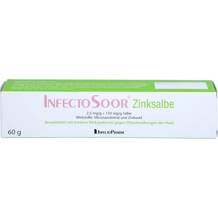 InfectoSoor Zinksalbe, 2,5 mg/g + 150 mg/g Salbe, 60 g Salbe