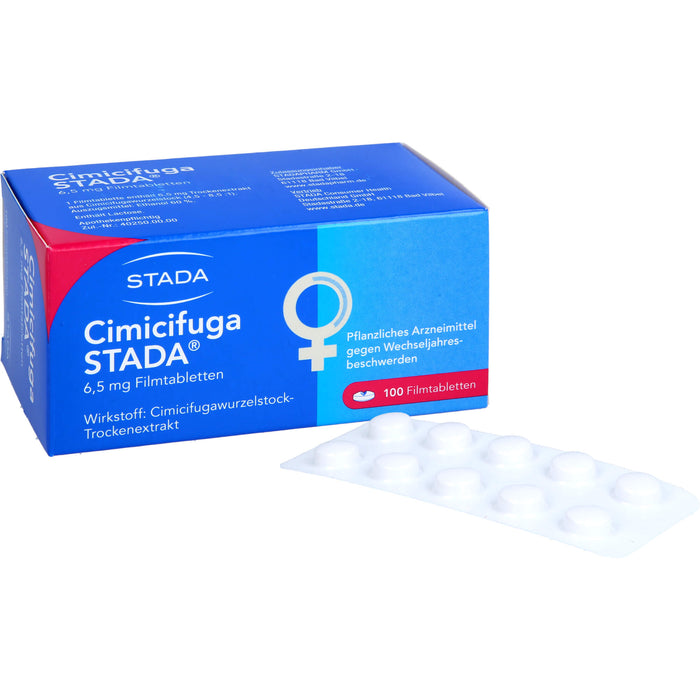 Cimicifuga STADA Tabletten gegen Wechseljahresbeschwerden, 100 pcs. Tablets