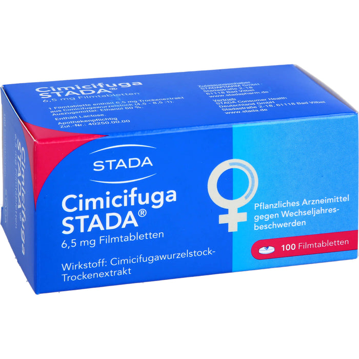 Cimicifuga STADA Tabletten gegen Wechseljahresbeschwerden, 100 St. Tabletten