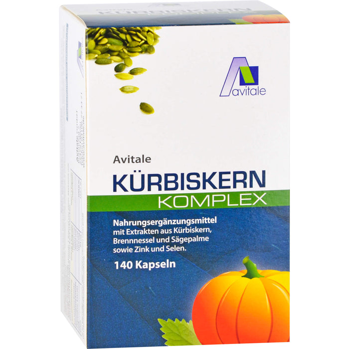 Avitale Kürbiskern Komplex Kapseln, 140 pc Capsules