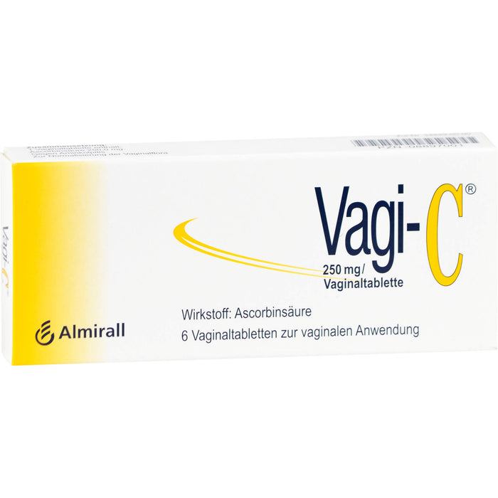 Vagi-C Vaginaltabletten, 6 pc Tablettes