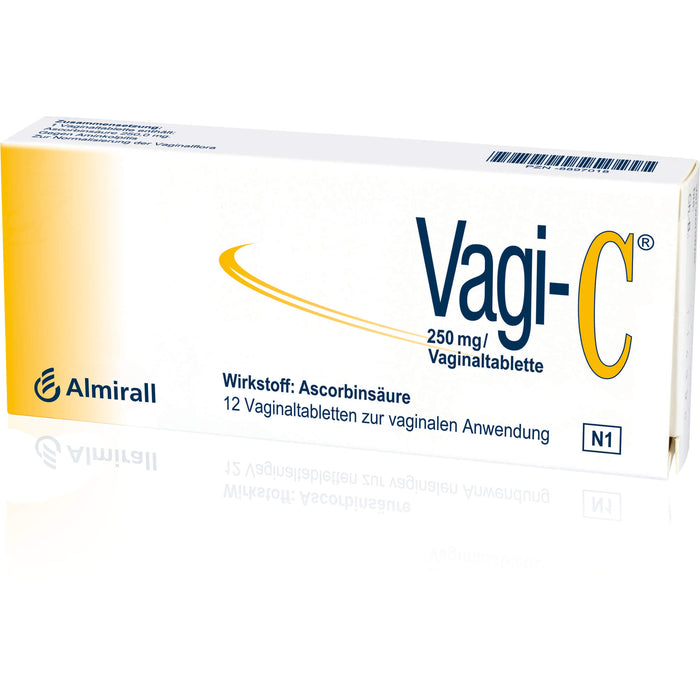 Vagi-C Vaginaltabletten, 12 pc Tablettes