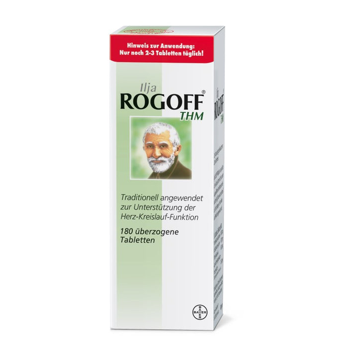 Ilja Rogoff THM Tabletten zur Unterstützung der Herz-Kreislauf-Funktion, 180 pcs. Tablets