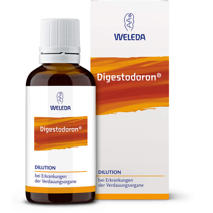 WELEDA Digestodoron Dilution bei Erkrankungen der Verdauungsorgane, 50 ml Solution