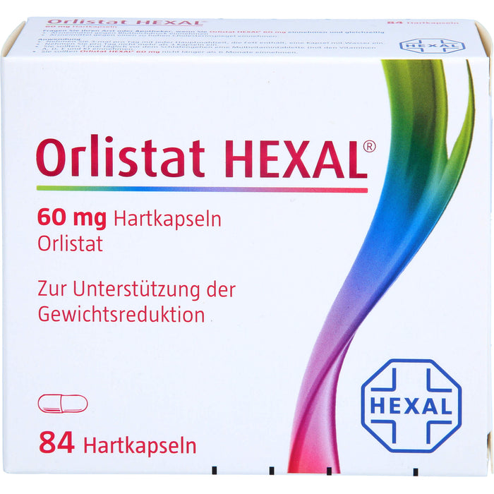 Orlistat HEXAL 60 mg Hartkapseln, 84 pc Capsules