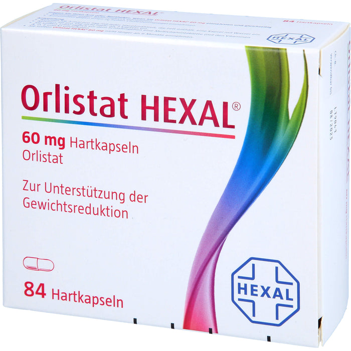 Orlistat HEXAL 60 mg Hartkapseln, 84 pc Capsules