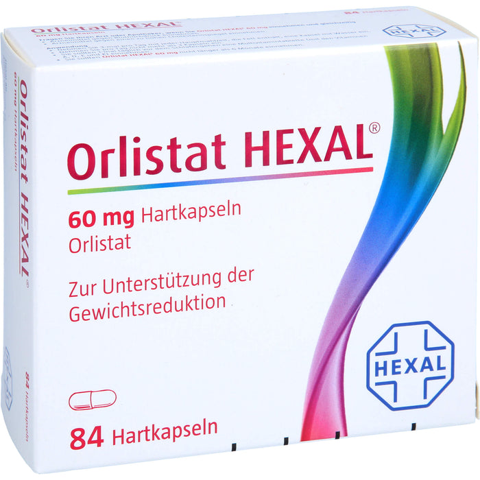 Orlistat HEXAL 60 mg Hartkapseln, 84 pc Capsules