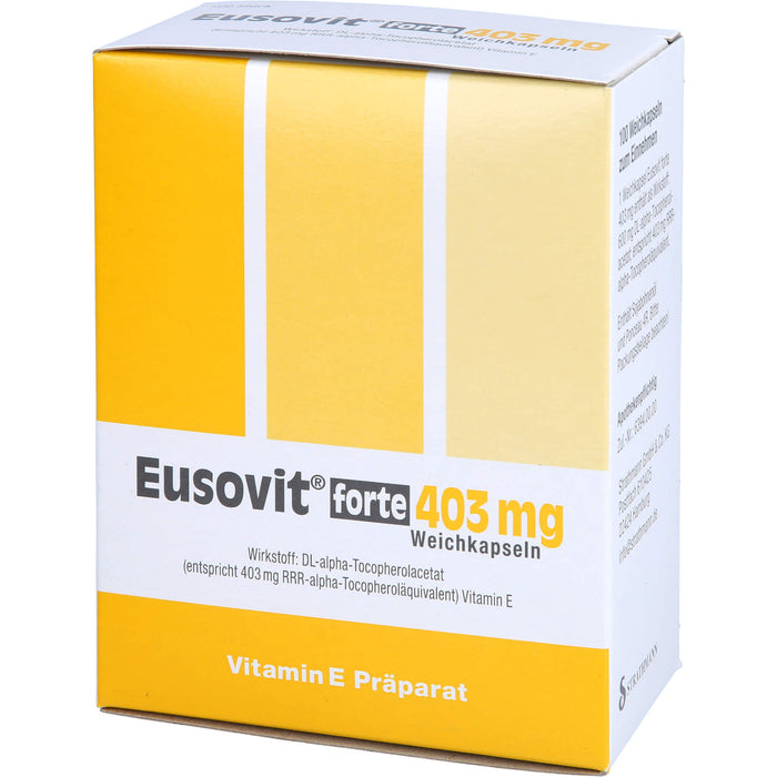 Eusovit forte 403 mg, Weichkapseln, 100 St WKA