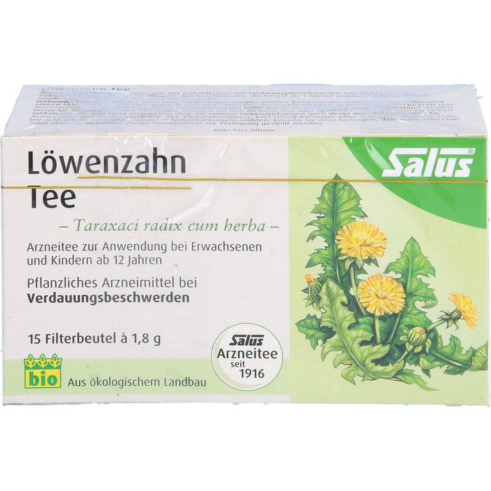 Salus Löwenzahn Tee bei Verdauungsbeschwerden, 15 pcs. Filter bag