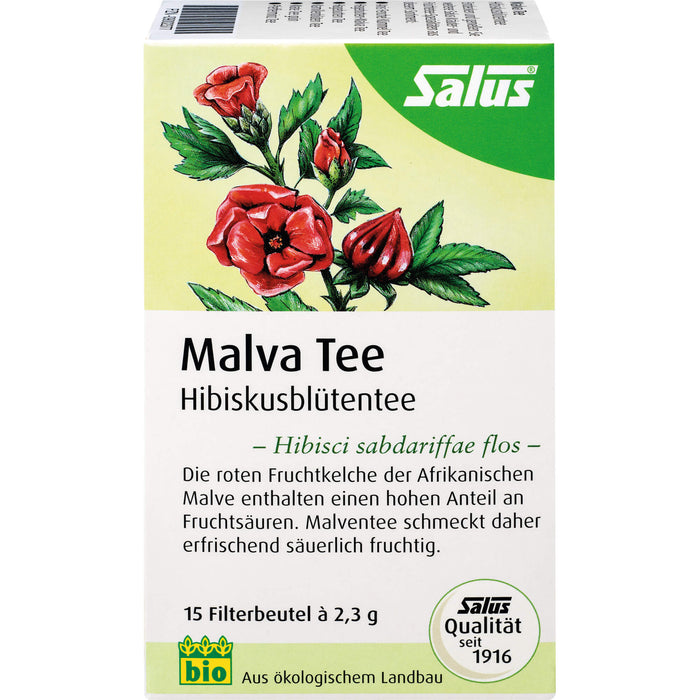 Salus Malva Tee Hibiskusblütentee, 15 pcs. Filter bag