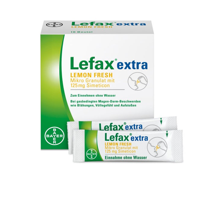 Lefax extra Lemon Fresh, 16 pcs. Sachets