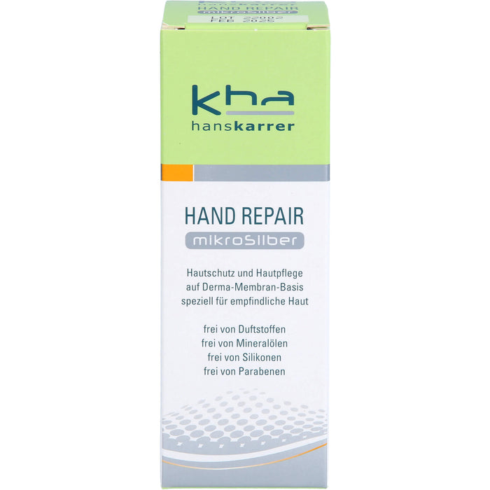 Hans Karrer Hand Repair Mikrosilber Creme, 50 ml Creme