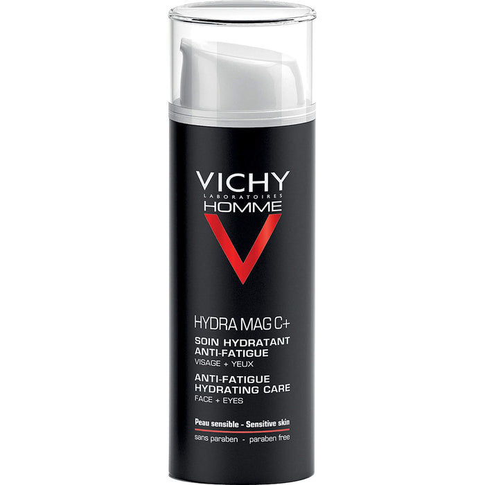 VICHY Homme Hydra Mag C+ Anti-Müdigkeit Feuchtigkeitspflege, 50 ml Creme