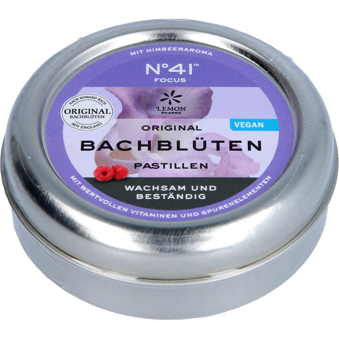 Bachblüten No. 41 Pastillen bio Focus wachsam und beständig, 50 g Pastilles