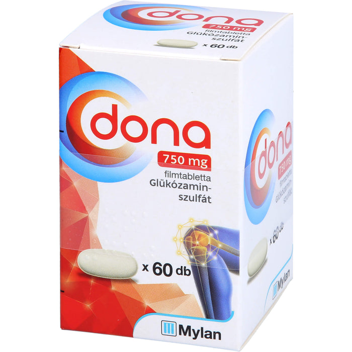 dona 750 mg Emra Filmtabletten bei leichter bis mittelschwerer Arthrose des Kniegelenks, 60 pc Tablettes