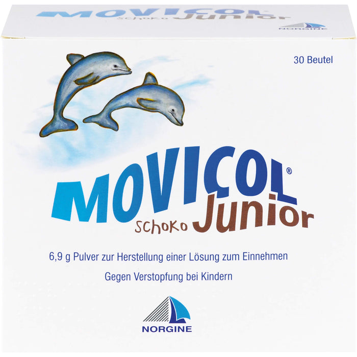 MOVICOL Junior Schoko Pulver, 30 pcs. Sachets