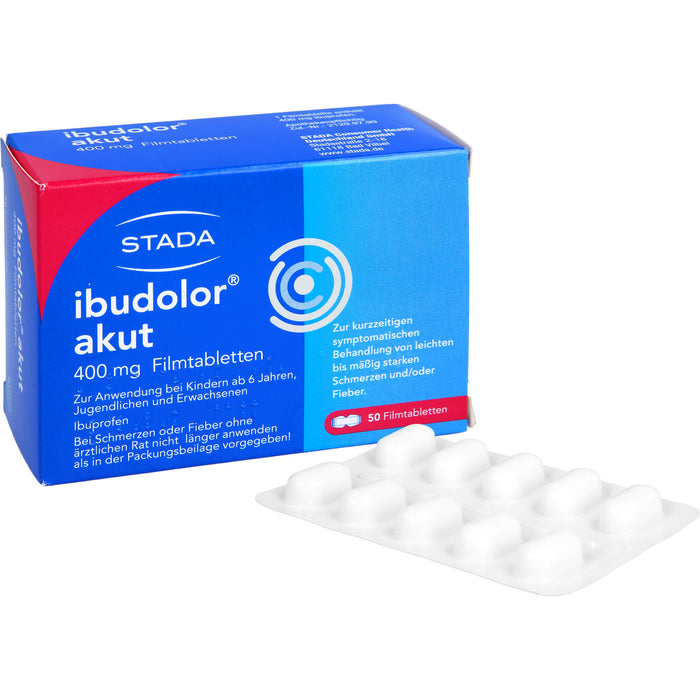 ibudolor akut 400 mg Filmtabletten, 50 St. Tabletten