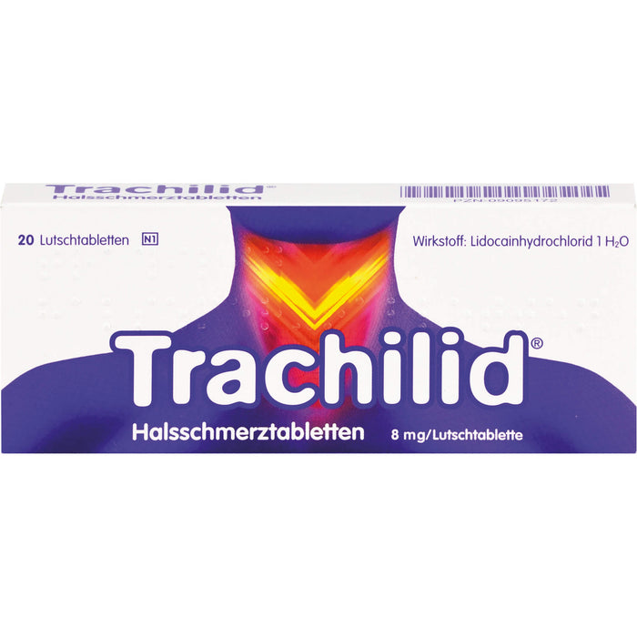 Trachilid Halsschmerztabletten, 20 pc Tablettes