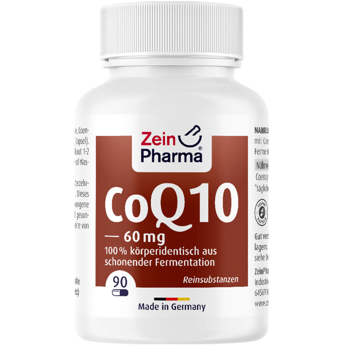 ZeinPharma CoQ10 60 mg Kapseln, 90 pcs. Capsules