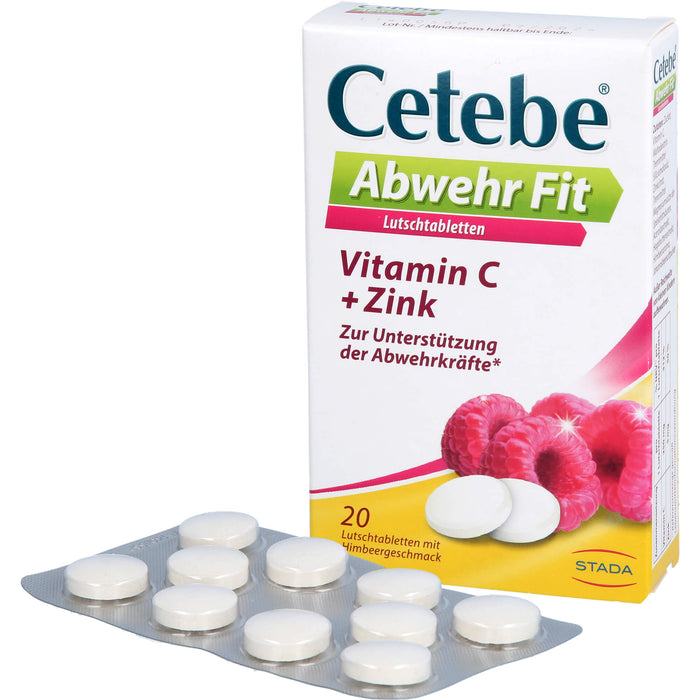 Cetebe Abwehr Fit Lutschtabletten, 20 St. Tabletten