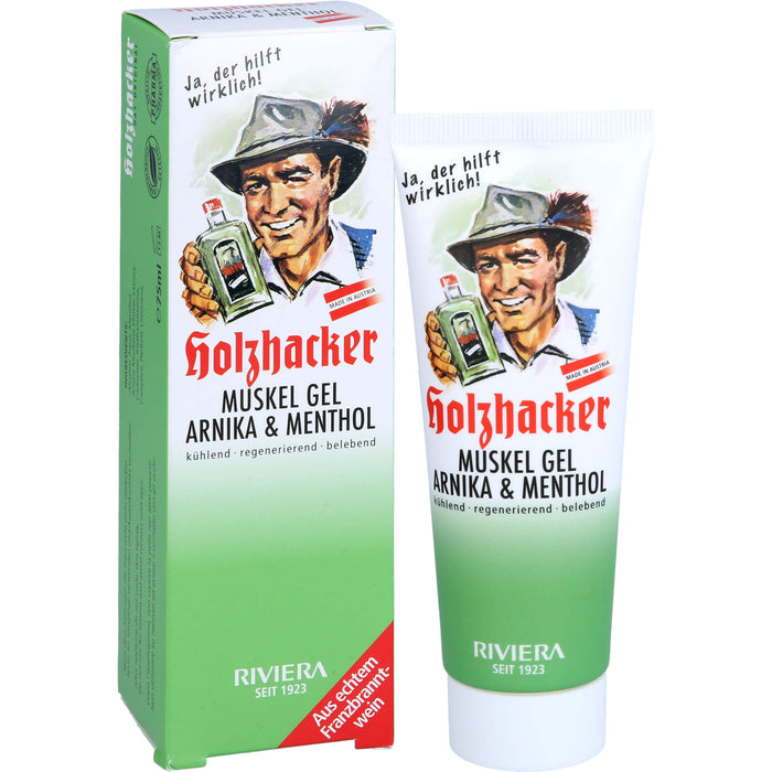 RIVIERA Holzhacker Franzbranntweingel, 75 ml Solution