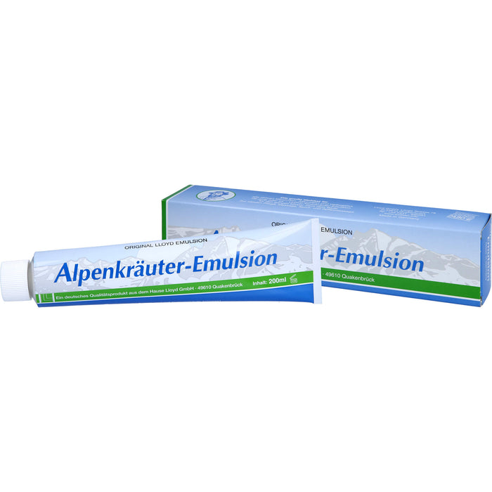 Original Lloyd Alpenkräuter-Emulsion, 200 ml Creme