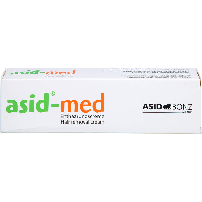 asid-med Enthaarungscreme, 75 ml Cream