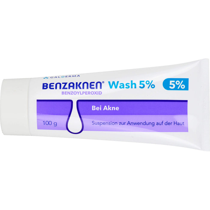 BENZAKNEN Wash 5 % Suspension bei Akne, 200 g Solution