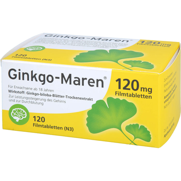 Ginkgo-Maren 120 mg Filmtabletten, 120 St FTA