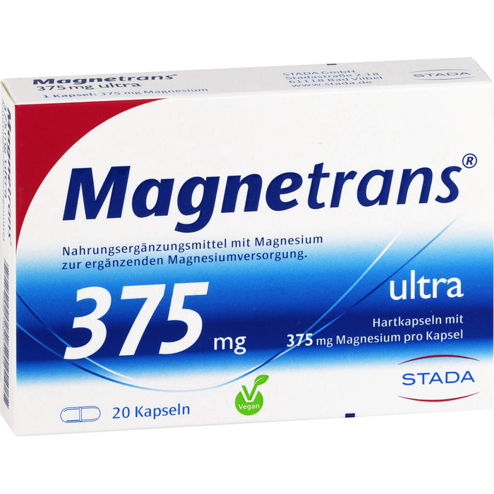 Magnetrans ultra 375 mg Kapseln, 20 pc Capsules