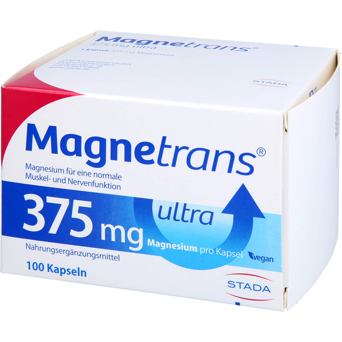 Magnetrans ultra 375 mg, 100 pc Capsules