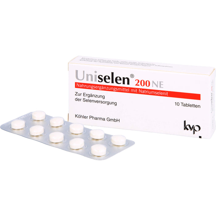 Uniselen 200 NE Tabletten, 10 pc Tablettes