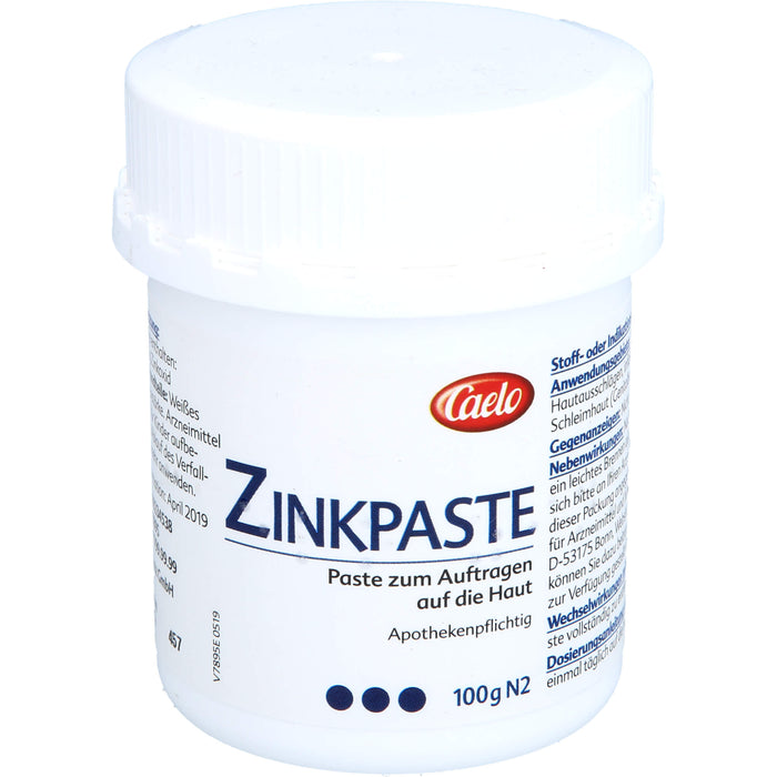 Caelo Zinkpaste HV-Packung, 100 g Cream