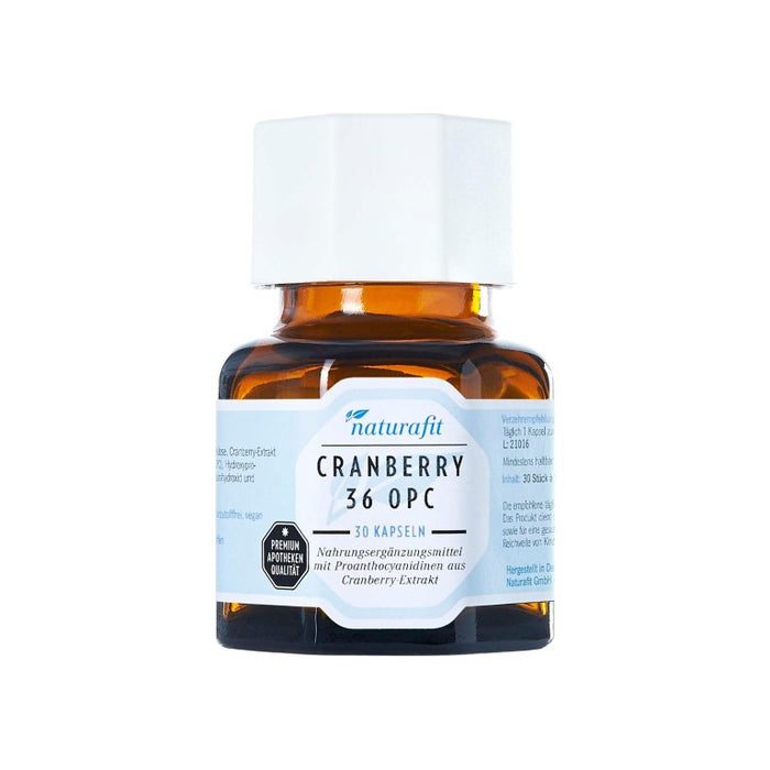 naturafit Cranberry 36 OPC Kapseln, 30 pc Capsules