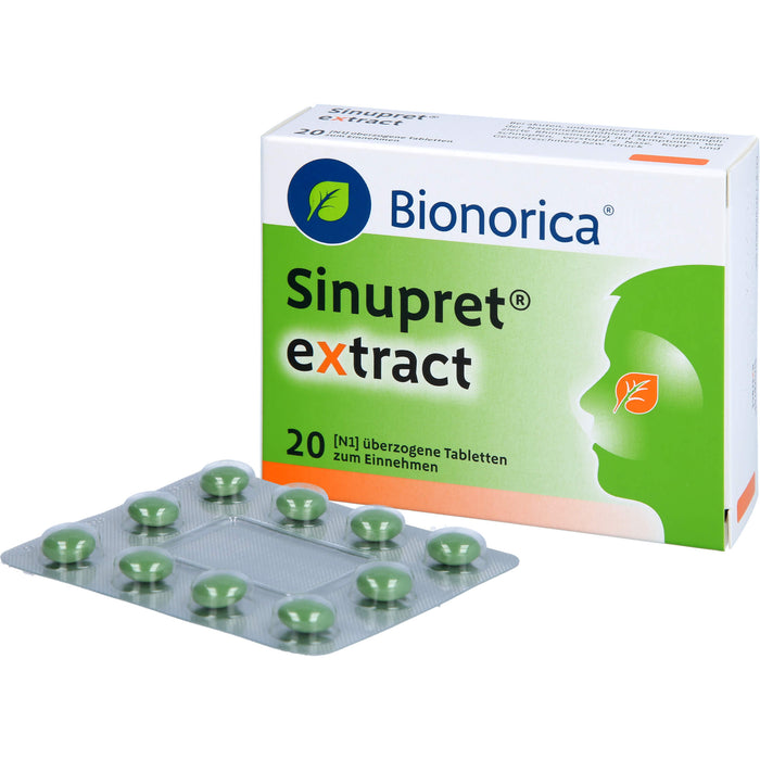 Sinupret extract überzogene Tabletten, 20 pcs. Tablets