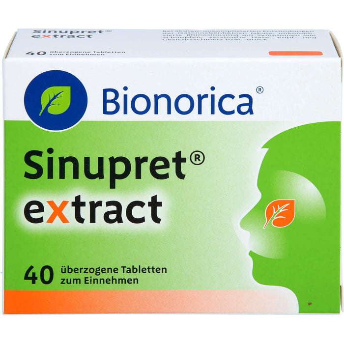 Sinupret extract überzogene Tabletten, 40 pc Tablettes