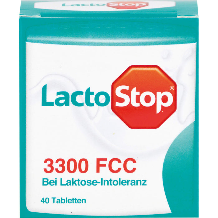 LactoStop 3300 FCC bei Lactose-Intoleranz Tabletten, 40 pcs. Tablets