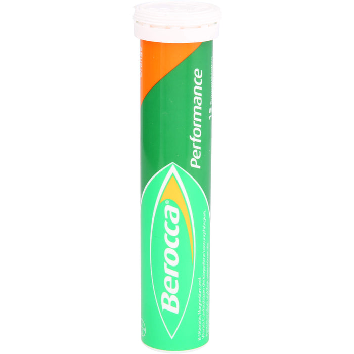 Berocca Performance Orange Brausetabletten, 15 pcs. Tablets