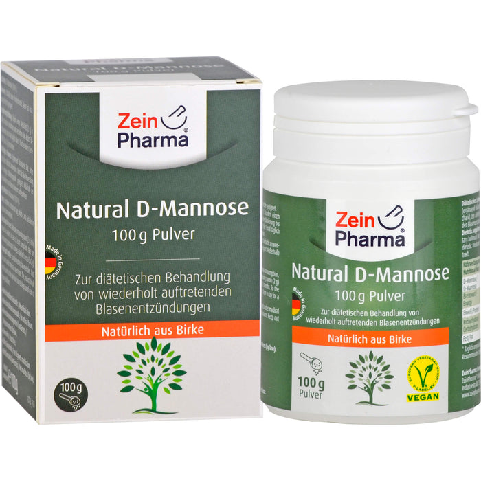 ZeinPharma Natural D-Mannose Pulver, 100 g Poudre