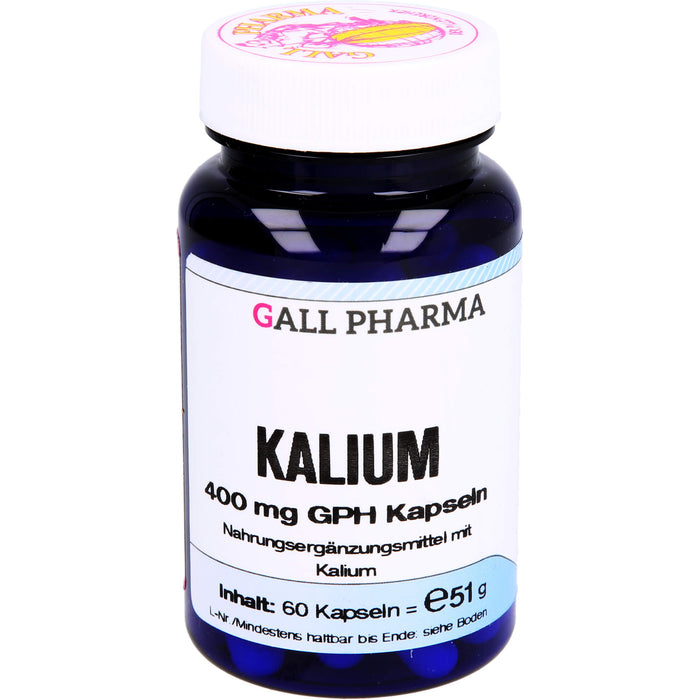 Kalium 400mg GPH Kapseln, 60 St KAP