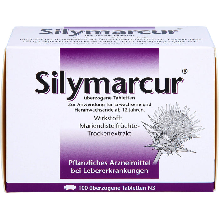 Silymarcur Tabletten bei Lebererkrankungen, 100 pc Tablettes