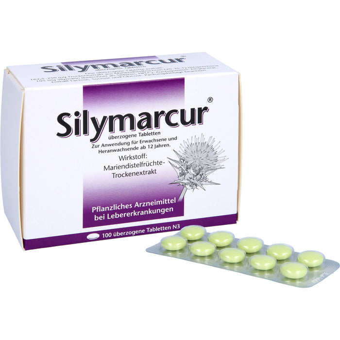 Silymarcur Tabletten bei Lebererkrankungen, 100 pc Tablettes