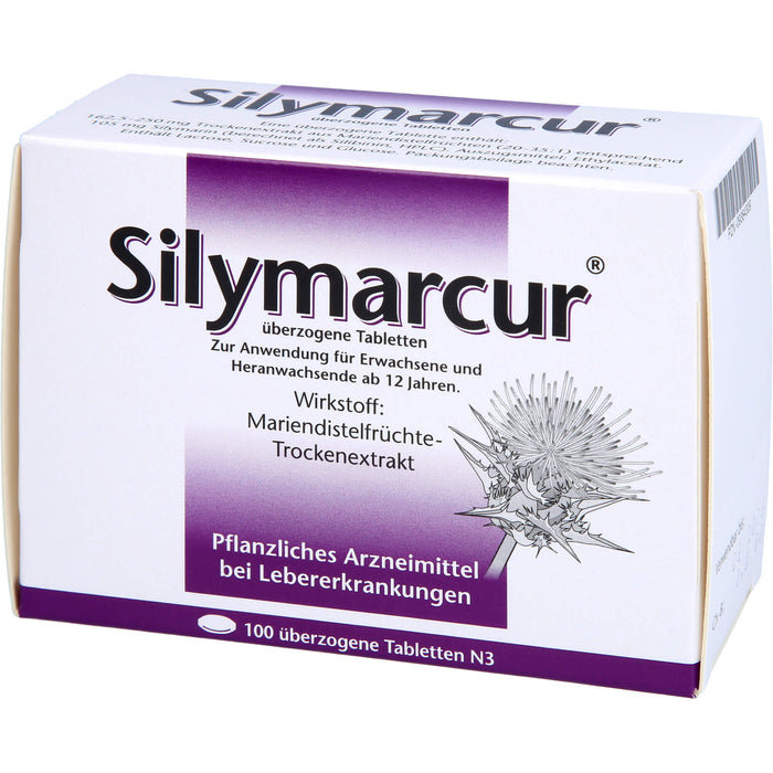 Silymarcur Tabletten bei Lebererkrankungen, 100 pc Tablettes