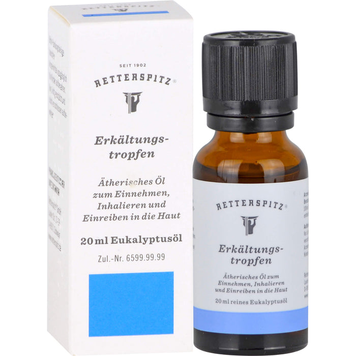 Retterspitz Erkältungstropfen, 20 ml Etheric oil