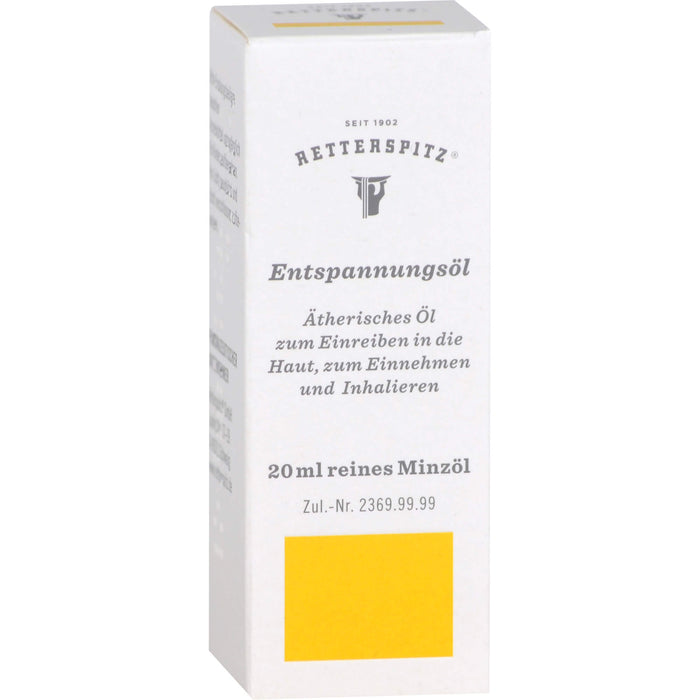 Retterspitz Entspannungsöl, 20 ml Etheric oil